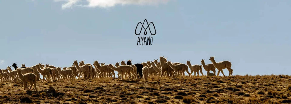 Amano animals on a hill - Knit With Me