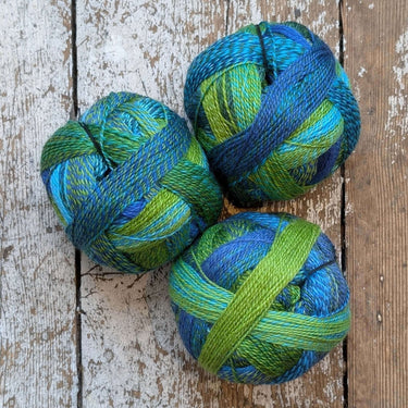 Schoppel Wolle | Zauberball Crazy | Colour-Shift Sock Yarn, colour: Spring Is Here 2136, Zauberball Crazy is vibrant fingering yarn for socks, shawls & colourwork. Stunning colour shifts in wool & nylon—ideal UK knitting yarn., Knit With Me