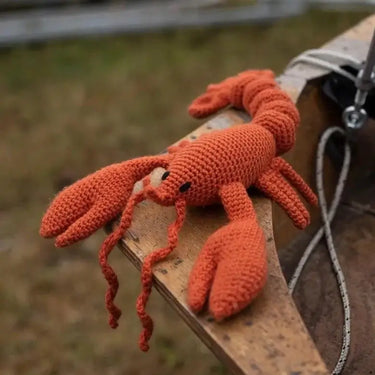 TOFT | Joanna the Lobster Kit | Beginner Amigurumi Crochet, , Crochet Joanna the Lobster with TOFT’s beginner-friendly kit. Includes UK-spun wool, hook & stuffing—perfect crafty gift or starter project., Knit With Me