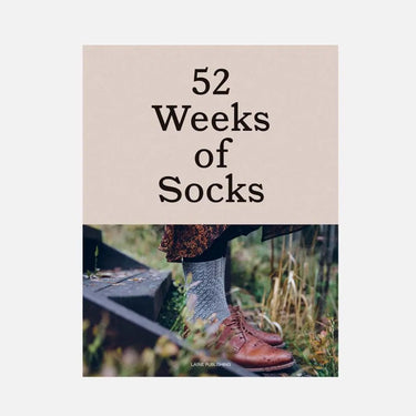 Laine | 52 Weeks of Socks | Ultimate Sock Pattern Book, , Discover 52 sock patterns by 46 designers in Laine’s iconic hardcover. A must-have for sock knitters seeking inspiration, challenge, and timeless style., Knit With Me