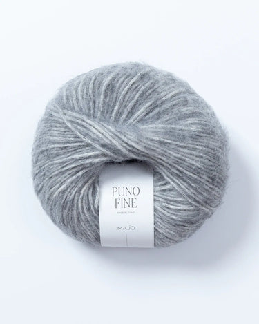 Puno Fine by Majo Garn | Luxurious Alpaca & Cotton Yarn, Colour: Slate 601, Shop Puno Fine by Majo Garn—a luxurious blend of baby alpaca, merino, and cotton. Lightweight, soft, ethical, and perfect for delicate knitting projects, Knit With Me
