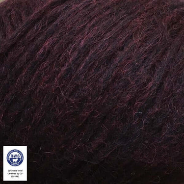 Camarose | Snefnug – Light, Soft Alpaca & Cotton Yarn, Color: 7343 BORDEAUX RWS, Express your colour style with Snefnug’s baby alpaca, cotton, and merino blend. Light, soft yarn for handknit sweaters, vests, and accessories., Knit With Me