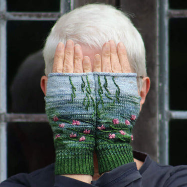 Hand-Dyed Monet Mini Skeins – Perfect for Knitting Gifts, Color: Sunset on the Sein, Celebrate art with Monet-inspired mini skeins! Ainsworth & Prin’s hand-dyed merino yarn is perfect for knitting socks, mittens, and accessories., Knit With Me