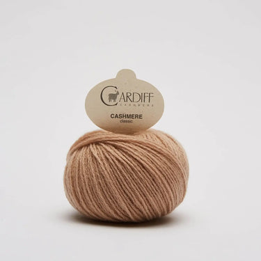 Ball of Cardiff Cashmere Classic yarn from the Sophie Scarf Kit