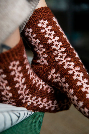 Laine | 52 Weeks of Socks Vol. II | Colourful Sock Knits, , Discover 52 sock patterns in Laine’s vibrant sequel. From lace to beads, explore styles for every level. A must-have book for every sock knitting lover., Knit With Me