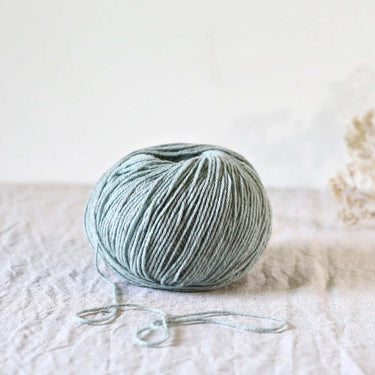 De Rerum Natura | Gilliatt | Merino Yarn, Colour: Sauge, Gilliatt a gorgeous merino wool yarn. An Arran to Worsted weight yarn, top pick for jumper yarn. One of the besting selling merino yarns, from De Rerum Natura, Knit With Me
