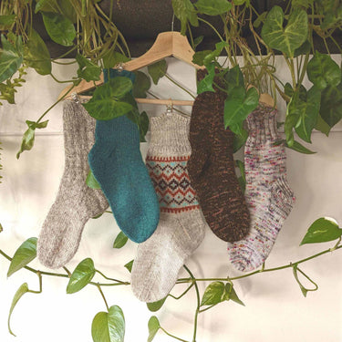 In Person My First Knitted Sock Workshop - Sunday 21st, 28th January & 4th February 2024, 2pm-4pm, , I’m super excited that you are interested in making your first knitted socks. I remember making my first pair and being blown away with such a sense of ac
