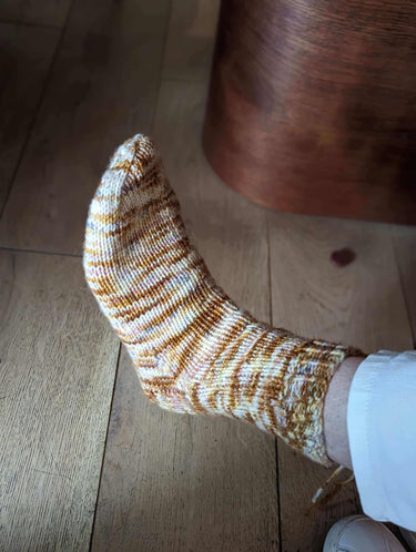 In Person My First Knitted Sock Workshop - Sunday 21st, 28th January & 4th February 2024, 2pm-4pm, , I’m super excited that you are interested in making your first knitted socks. I remember making my first pair and being blown away with such a sense of ac