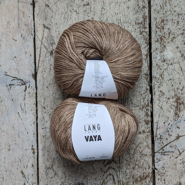 Vaya Yarn – Luxurious Cotton, Merino & Yak Blend by Lang, Color: Beige 26, Create light, beautiful garments with Vaya yarn. A soft blend of cotton, merino, and yak, ideal for summer knitting and crochet projects., Knit With Me