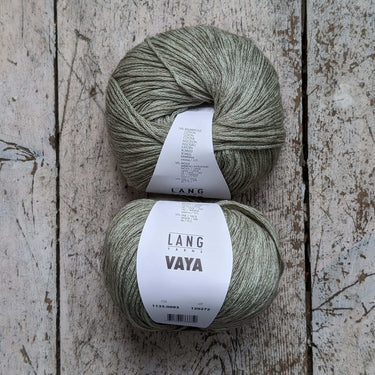 Vaya Yarn – Luxurious Cotton, Merino & Yak Blend by Lang, Color: Ivy 93, Create light, beautiful garments with Vaya yarn. A soft blend of cotton, merino, and yak, ideal for summer knitting and crochet projects., Knit With Me
