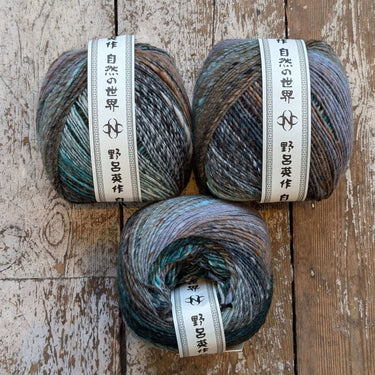 Noro | Ito | Colour Changing Yarn Barrels, colour: Kiui 81, Ito is a slubby, worsted weight yarn. 100% wool yarn wound into BIG 200 gram barrels. Ito from Noro will never stop pleasing with this colour changing yarn., Knit With Me