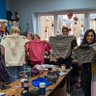 My First Knitted Jumper Workshop - Starting Thursday 24th October 6:30pm-8:30pm for 5 sessions (see dates in description), , So, you want to knit a jumper? Woohoo! Excellent! You are in the right place. This course is perfect for people who have never kni