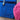 Hide & Hammer | #08 Project Bag | Stylish Storage on the Go, Color: Electric Blue + Electric Blue Straps, Roll-top canvas & leather knitting bag with pockets & handle. Knit on the go with adjustable storage, removable straps, and handcrafted UK quality.,