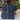 Hide & Hammer | Large 03 Project Bag | Premium Knitting Bag , Color: Tartan + Black Straps, This canvas and leather knitting bag perfectly combines form and function. Its internal pockets are great for a sweater but not so bulky that you lose a shawl., Kn