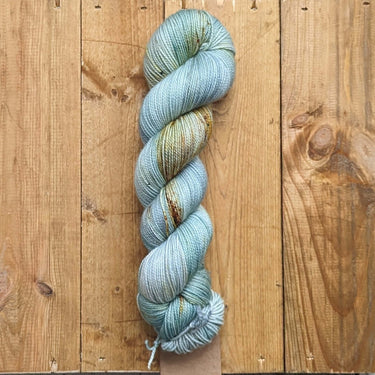 Knitting Shed | A&P Classic Sock 4ply | Merino Sock Yarn, Color: Opal, A hand-dyed 2-ply, fingering weight non, mulesed merino and nylon blend for beautifully soft and durable socks, hats and other accessories., Knit With Me