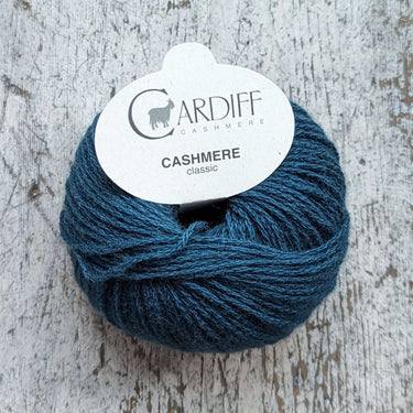Cardiff Cashmere Classic yarn ball for Sophie Scarf Kit knitting project.