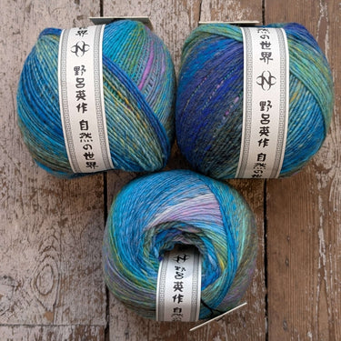 Noro | Ito | Colour Changing Yarn Barrels, colour: Kobe 48, Ito is a slubby, worsted weight yarn. 100% wool yarn wound into BIG 200 gram barrels. Ito from Noro will never stop pleasing with this colour changing yarn., Knit With Me