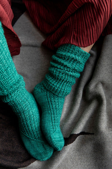 Laine | 52 Weeks of Socks Vol. II | Colourful Sock Knits, , Discover 52 sock patterns in Laine’s vibrant sequel. From lace to beads, explore styles for every level. A must-have book for every sock knitting lover., Knit With Me