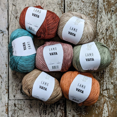 Vaya Yarn – Luxurious Cotton, Merino & Yak Blend by Lang, Color: Pink 19, Create light, beautiful garments with Vaya yarn. A soft blend of cotton, merino, and yak, ideal for summer knitting and crochet projects., Knit With Me