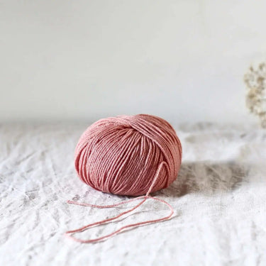 De Rerum Natura | Albertine Yarn | 4 Ply Merino Silk, Color: Argile, Luxurious 4 ply merino silk yarn—Albertine is soft, drapey & perfect knitting wool UK for lace, baby knits & garments worn next to skin, Knit With Me