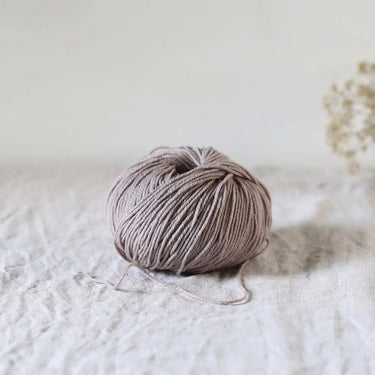 De Rerum Natura | Albertine Yarn | 4 Ply Merino Silk, Color: Bois flotta, Luxurious 4 ply merino silk yarn—Albertine is soft, drapey & perfect knitting wool UK for lace, baby knits & garments worn next to skin, Knit With Me