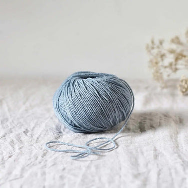 De Rerum Natura | Albertine Yarn | 4 Ply Merino Silk, Color: Brume, Luxurious 4 ply merino silk yarn—Albertine is soft, drapey & perfect knitting wool UK for lace, baby knits & garments worn next to skin, Knit With Me