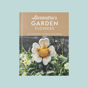 Alexandra's Garden Flowers crochet book by Kerry Lord, TOFT