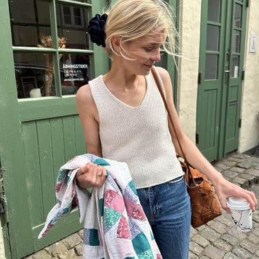Alice Top | PetiteKnit | Printed Pattern in option at Knit With Me yarn shop