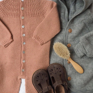 Anker's Onesie | PetiteKnit | Printed Pattern in option at Knit With Me yarn shop