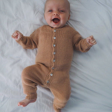 Anker's Onesie | PetiteKnit | Printed Pattern in option at Knit With Me yarn shop