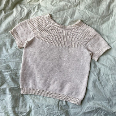 Anker's Summer Shirt | PetiteKnit | Printed Pattern in option at Knit With Me yarn shop