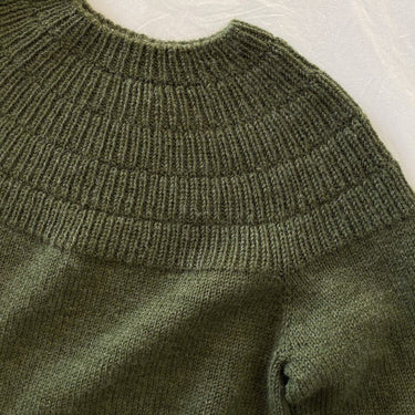 Anker’s Sweater – My Boyfriend’s Size | PetiteKnit | Printed Pattern in option at Knit With Me yarn shop
