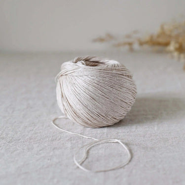De Rerum Natura | Antigone Yarn | Silky Linen for Summer, Colour: Dalhia, De Rerum Natura Antigone is 100% linen yarn with a silky, cool feel. Perfect for summer knits like tops and cardigans. Naturally grown flax. Shop eco yarns now, Knit With Me