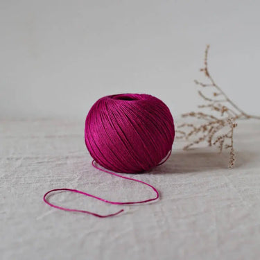 De Rerum Natura | Antigone Yarn | Silky Linen for Summer, Colour: Fruit du Dragon, De Rerum Natura Antigone is 100% linen yarn with a silky, cool feel. Perfect for summer knits like tops and cardigans. Naturally grown flax. Shop eco yarns now, Knit With M