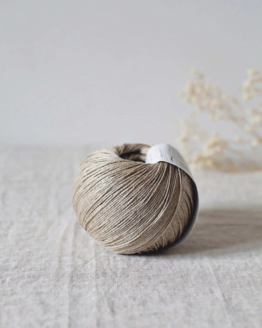 De Rerum Natura | Antigone Yarn | Silky Linen for Summer, Colour: Dalhia, De Rerum Natura Antigone is 100% linen yarn with a silky, cool feel. Perfect for summer knits like tops and cardigans. Naturally grown flax. Shop eco yarns now, Knit With Me