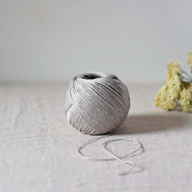 De Rerum Natura | Antigone Yarn | Silky Linen for Summer, Colour: Lune, De Rerum Natura Antigone is 100% linen yarn with a silky, cool feel. Perfect for summer knits like tops and cardigans. Naturally grown flax. Shop eco yarns now, Knit With Me