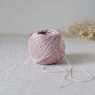 De Rerum Natura | Antigone Yarn | Silky Linen for Summer, Colour: Dalhia, De Rerum Natura Antigone is 100% linen yarn with a silky, cool feel. Perfect for summer knits like tops and cardigans. Naturally grown flax. Shop eco yarns now, Knit With Me