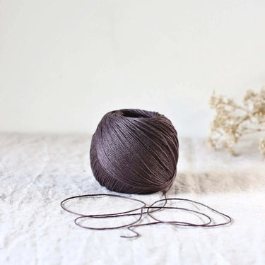 De Rerum Natura | Antigone Yarn | Silky Linen for Summer, Colour: Dalhia, De Rerum Natura Antigone is 100% linen yarn with a silky, cool feel. Perfect for summer knits like tops and cardigans. Naturally grown flax. Shop eco yarns now, Knit With Me