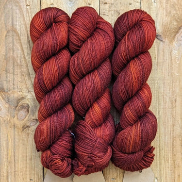 A&P Plump Sock DK Yarn | Hand-Dyed Merino Nylon Blend, Color: Hip Hip, Ainsworth & Prin's A&P Plump Sock DK is a soft, hand-dyed yarn of 80% superwash merino & 20% nylon. 100g skein, 243m. Ideal for socks, hats & more., Knit With Me