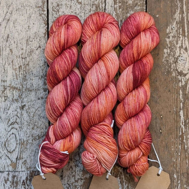 A&P Plump Sock DK Yarn | Hand-Dyed Merino Nylon Blend, Color: Kerfuffle, Ainsworth & Prin's A&P Plump Sock DK is a soft, hand-dyed yarn of 80% superwash merino & 20% nylon. 100g skein, 243m. Ideal for socks, hats & more., Knit With Me