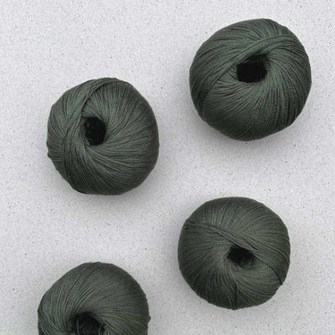 Arctic Pearl by Pascuali, colour: Olive 20,Arctic Pearl is a luxurious vegan yarn made from 100% Lyocell (SEACELL). Soft, skin-friendly, eco-conscious & machine washable. Perfect for sensitive skin