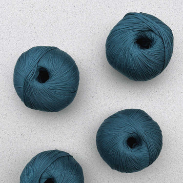 Arctic Pearl by Pascuali, colour: Teal 15,Arctic Pearl is a luxurious vegan yarn made from 100% Lyocell (SEACELL). Soft, skin-friendly, eco-conscious & machine washable. Perfect for sensitive skin