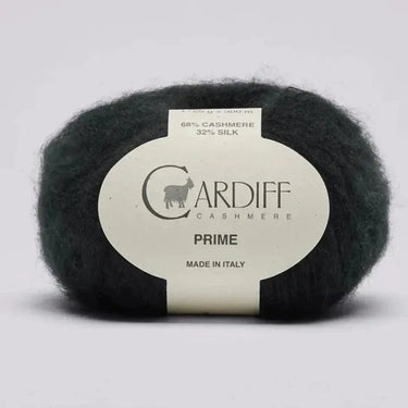 Cardiff Cashmere | Prime | Brushed Cashmere & Silk Yarn, Colour: 110 Black