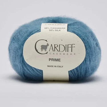 Cardiff Cashmere | Prime | Brushed Cashmere & Silk Yarn, Colour: 121 Hoshi