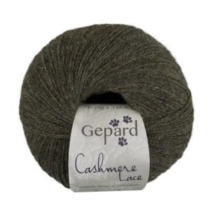 Cashmere Lace by Gepard | 100% luxurious cashmere in 870 Olive option at Knit With Me yarn shop