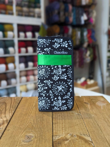 ChiaoGoo | Bamboo DPN Set | Smooth Precision for Sock Knits, , Get perfect socks every time with ChiaoGoo’s Bamboo DPN Set. Includes 5 sizes, stitch markers, gauge, and a compact case—ideal for on-the-go knitting., Knit With Me
