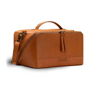 Cleo midi Project Bag | muud premier knitting accessories in Whisky option at Knit With Me yarn shop