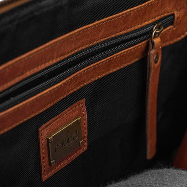 Cleo XL Project Bag | muud Premier Knitting Accessories in Whisky option at Knit With Me yarn shop