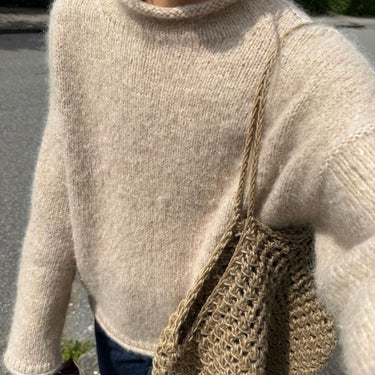 Cloud Sweater | PetiteKnit | Printed Pattern in option at Knit With Me yarn shop