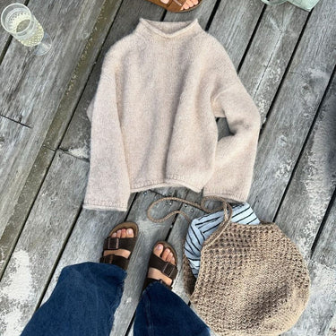 Cloud Sweater | PetiteKnit | Printed Pattern in option at Knit With Me yarn shop